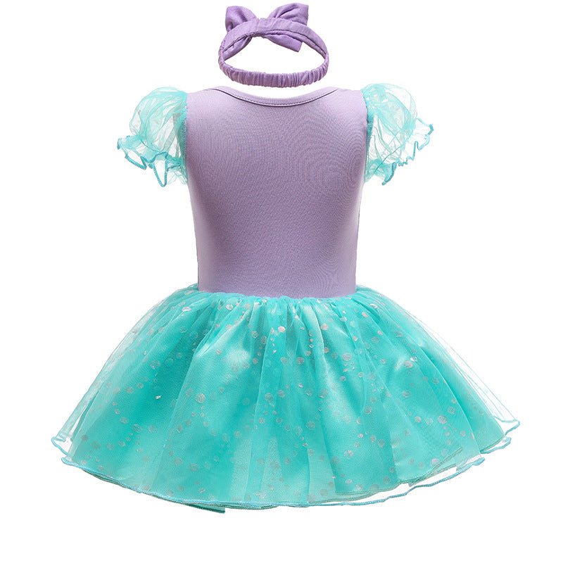 Little Mermaid Ariel Costume Dress For Babies 3 - 24 Months