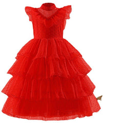 Lydia Deetz Wedding Dress Costume for Kids