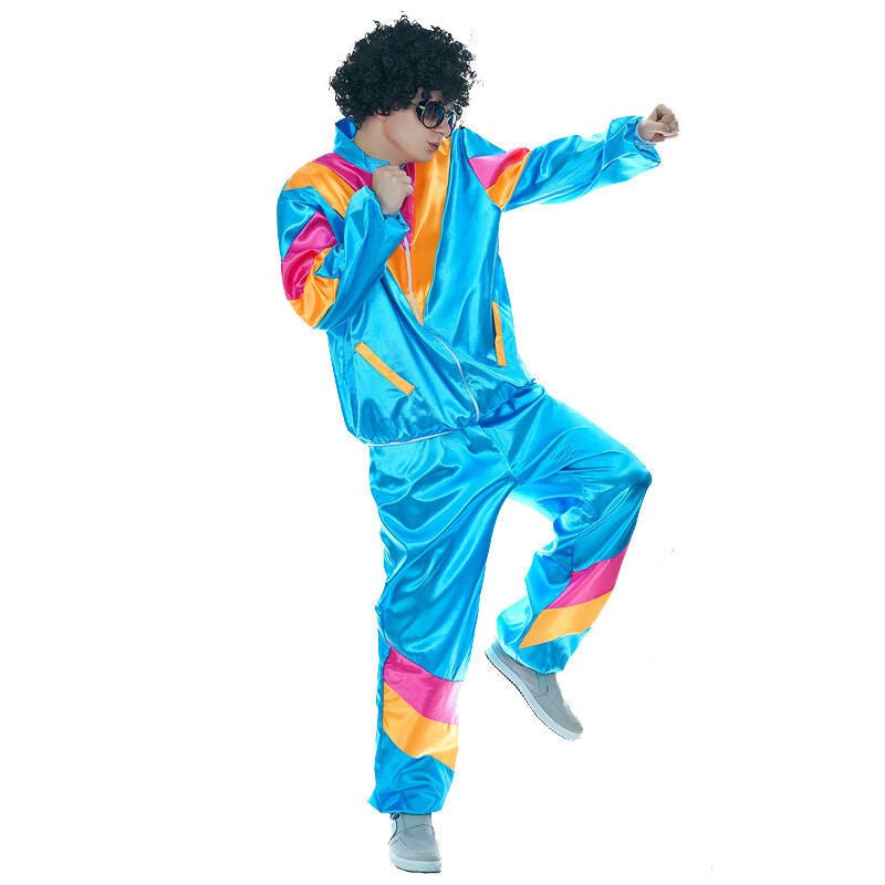 Mens 80s Tracksuit Costume CB80 - 5