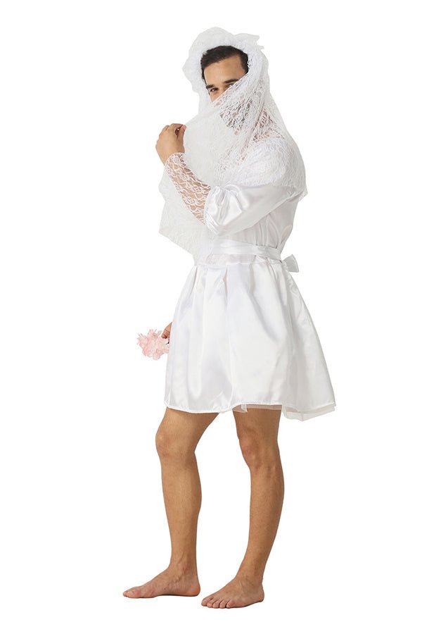 Men's Bride Wedding Halloween Funny Costume