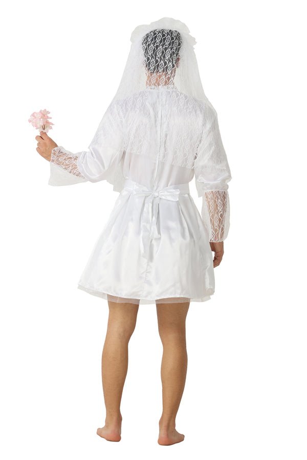 Men's Bride Wedding Halloween Funny Costume