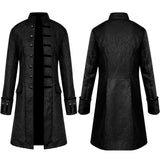 Mens Medieval Jacket Costume Renaissance Frock Coat