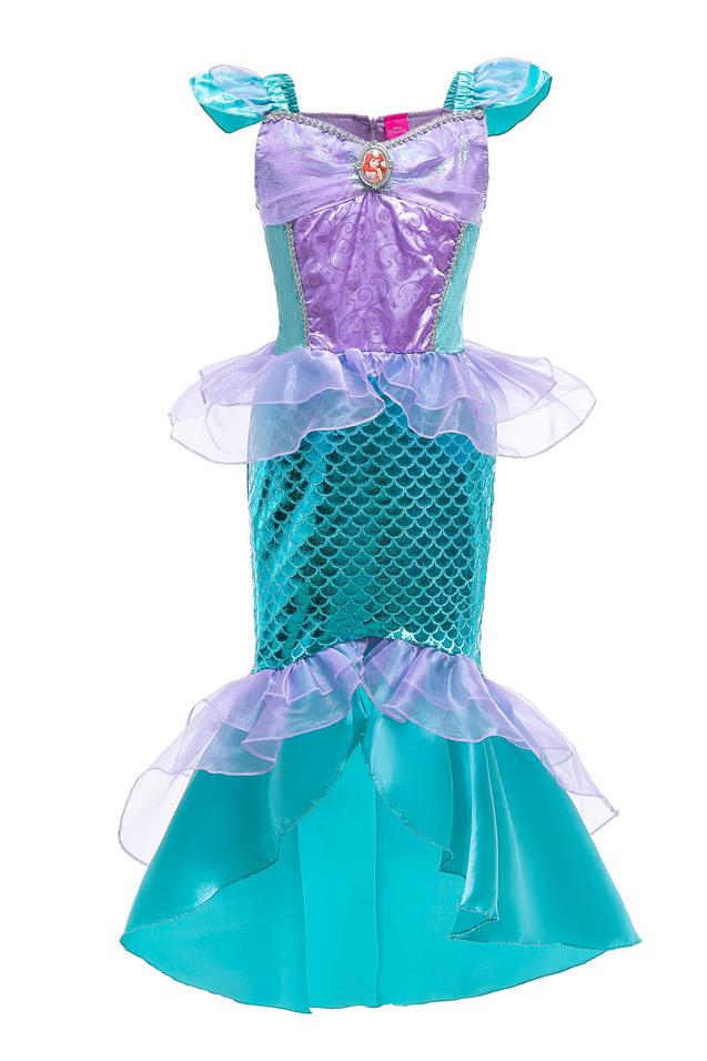 Mermaid Dress Costume for Girls