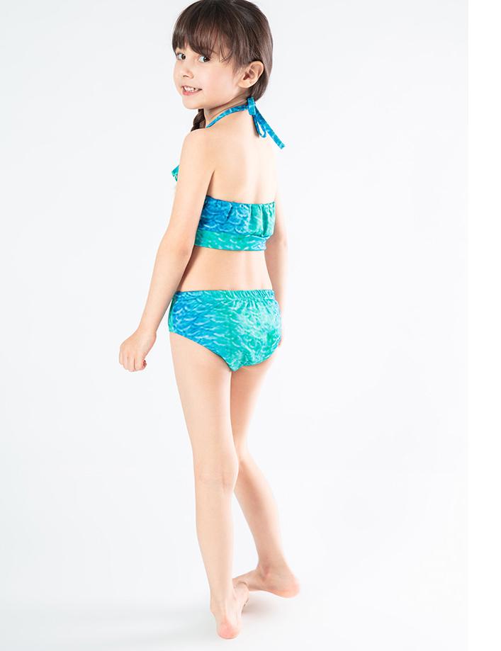 Mermaid Tail For Swimming Kids Swimsuit - Blue