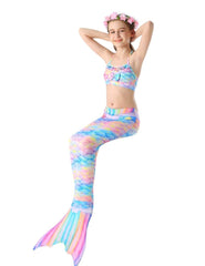 Mermaid Tail For Swimming Kids Swimsuit - Pink