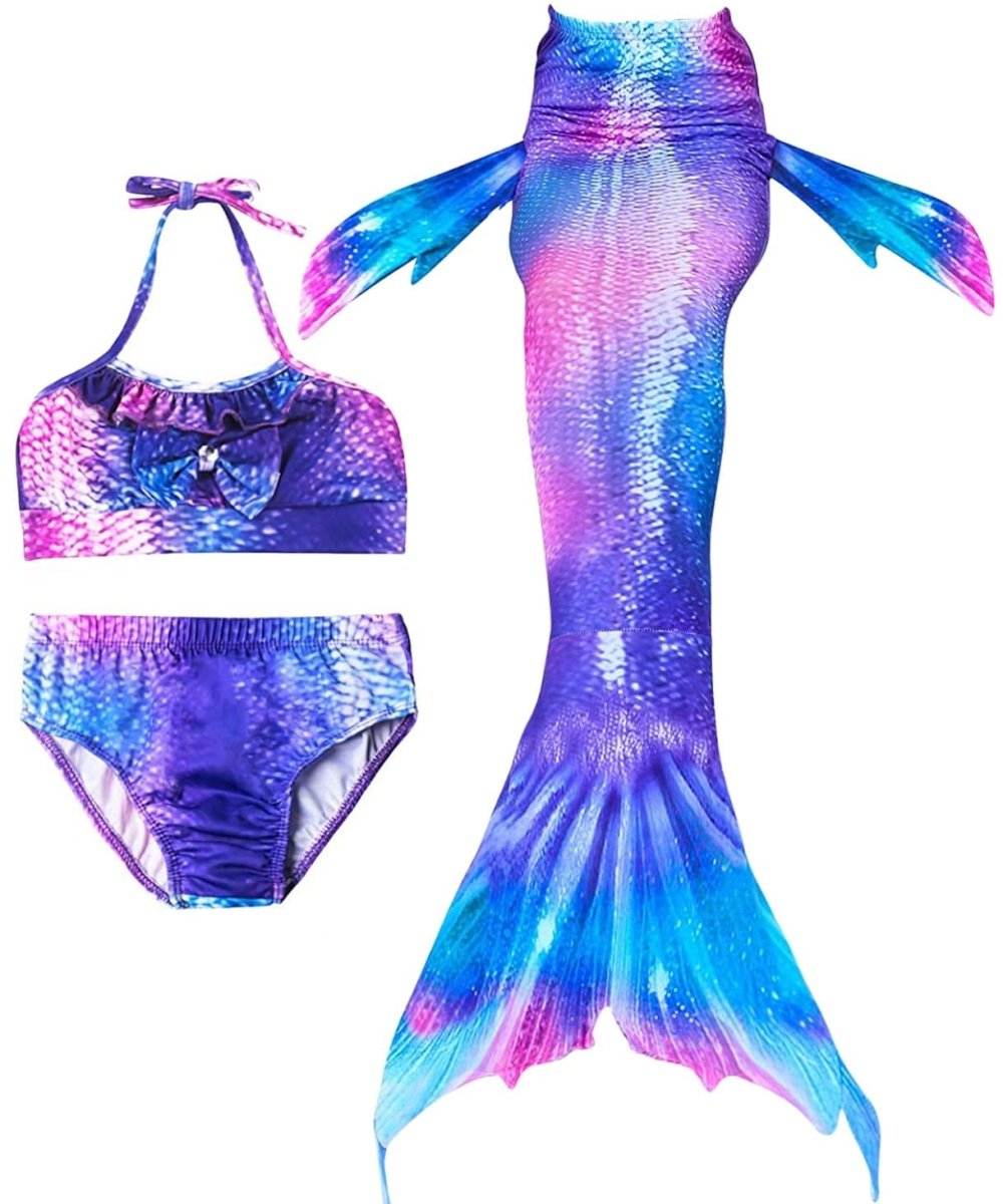 Mermaid Tail For Swimming Kids Swimsuit - Sunset