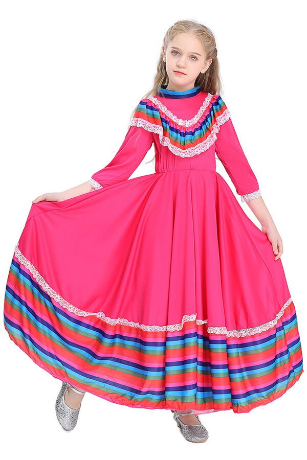 Mexican Day of the Dead Dress For Girls