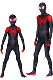 Miles Morales Suit Spider Man Costume for Boys and Adult Men.