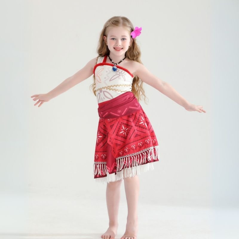 Moana 2 Dress Costume for Toddlers and Girls