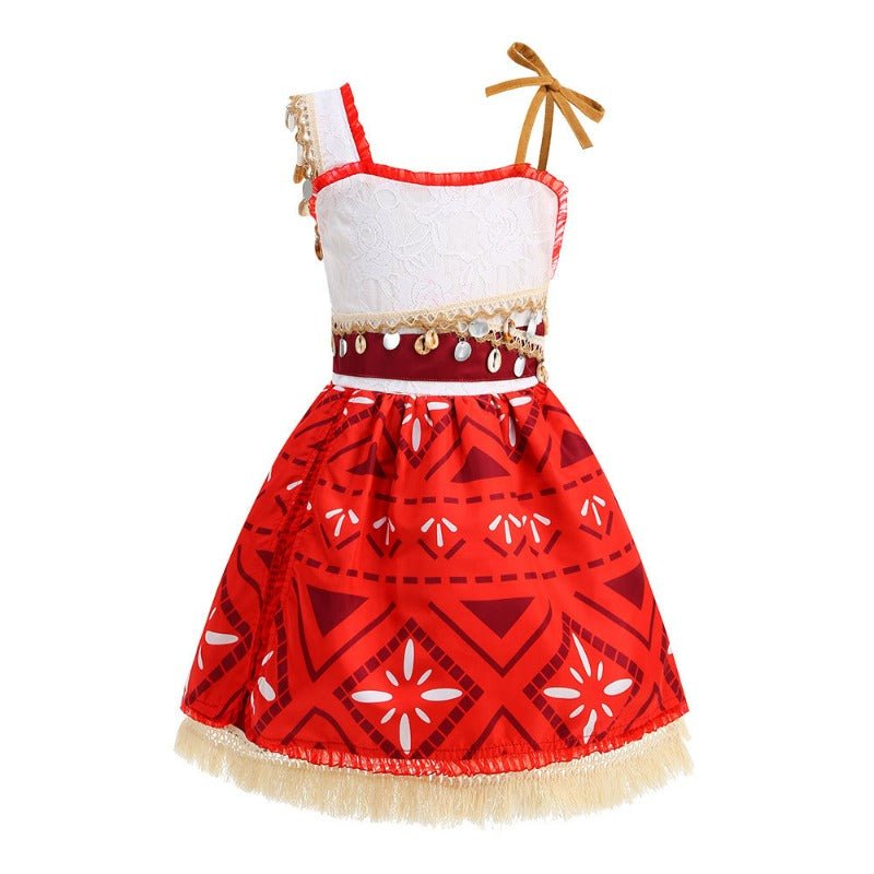 Moana 2 Dress Costume for Toddlers and Girls