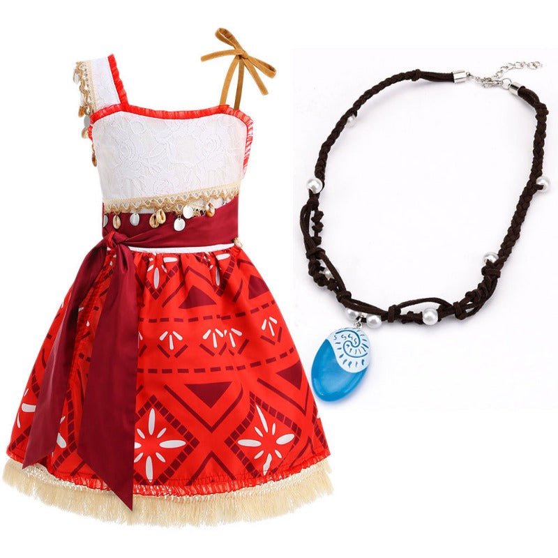 Moana 2 Dress Costume for Toddlers and Girls