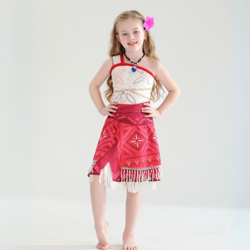 Moana 2 Dress Costume for Toddlers and Girls