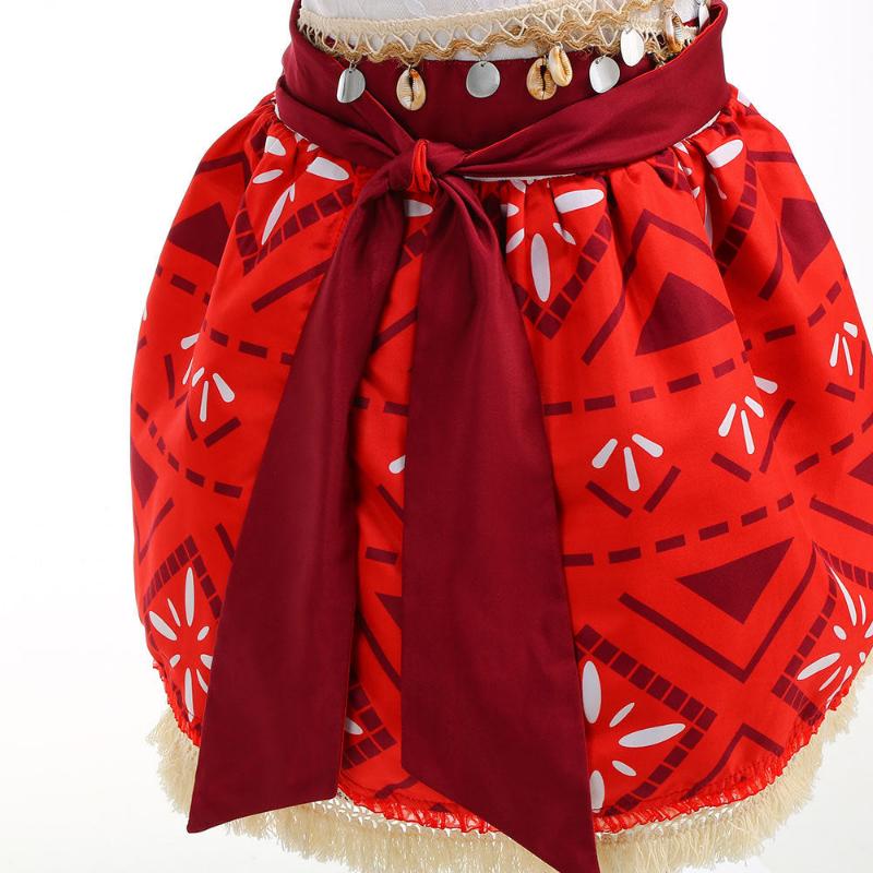 Moana 2 Dress Costume for Toddlers and Girls