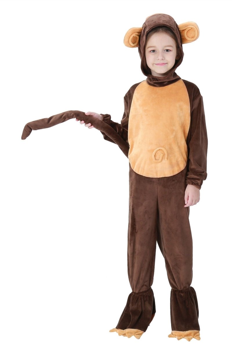 Monkey Onesie Animal Costume For Kids