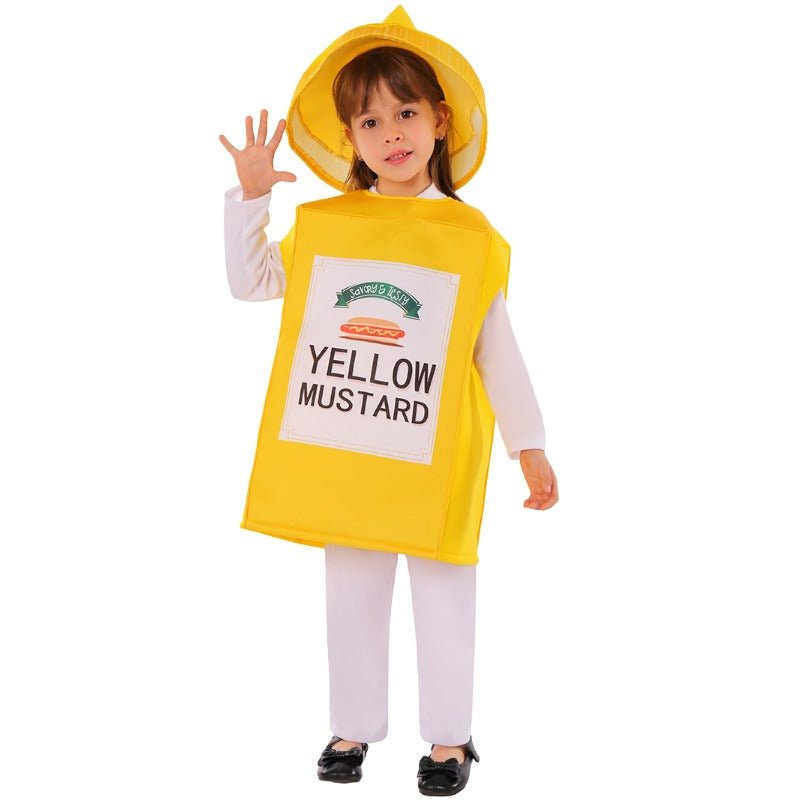 Mustard Sauce Costume for Kids and Toddlers