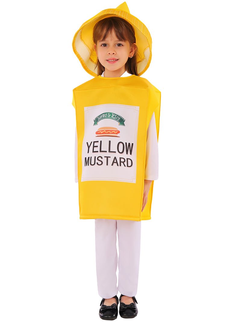 Mustard Sauce Costume for Kids and Toddlers