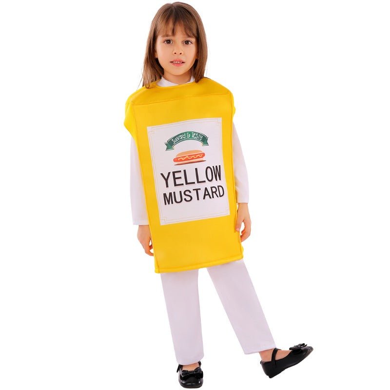 Mustard Sauce Costume for Kids and Toddlers