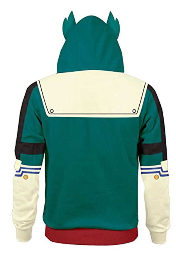 My Hero Academia Izuku Midoriya Ears Hoodie Costume