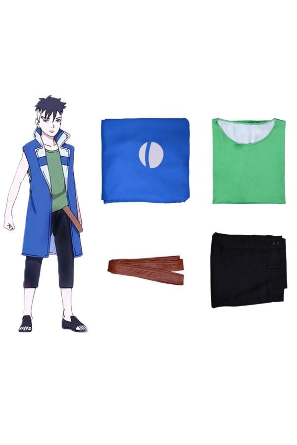 Naruto Boruto Kawaki Costume For Adult