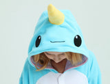 Narwhal Whale Onesie For Adults and Teenagers