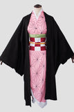 Nezuko Kamado Kimono Cosplay Costume - Demon Slayer Kimetsu no Yaiba