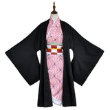 Nezuko Kamado Kimono Cosplay Costume - Demon Slayer Kimetsu no Yaiba