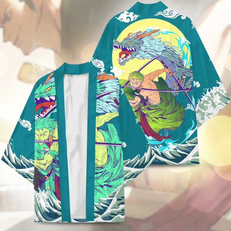 One Piece Kimono Cloak Costume