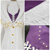 One Piece Nico Robin White Robe Cosplay Costume