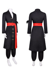 One Piece Wano Country Roronoa Zoro Cosplay Costume Black