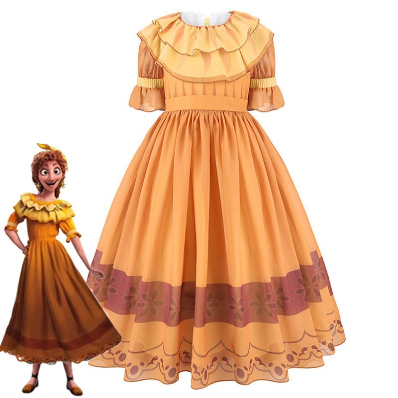 Pepa Encanto Costume Dress for Kids. Deliver in 5 Business Days