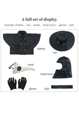 Plague Doctor Steampunk Costumes For Adult