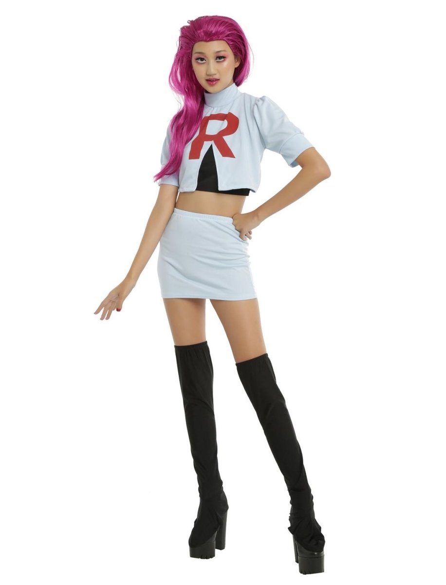 Pokemon Jessie Halloween Costume For Women