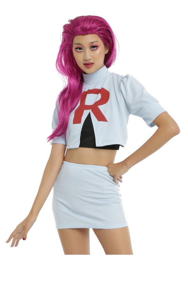 Pokemon Jessie Halloween Costume For Women