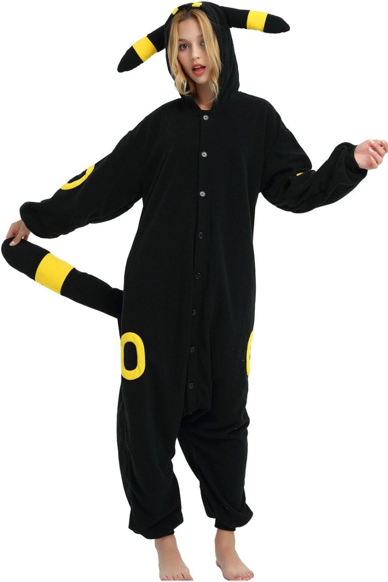 Pokemon Umbreon Onesie Kigurumi Costume For Adults and Teenagers