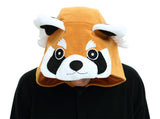 Red Panda Raccoon Onesie Kigurumi Costume For Adults and Teenagers