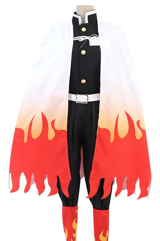 Rengoku Kyoujurou Cosplay Costume for Kids and Adults