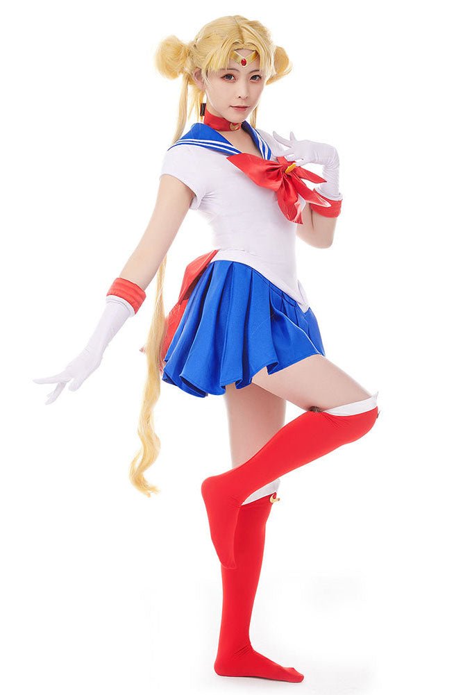 Sailor Moon Tsukino Usagi Dress Halloween Costume