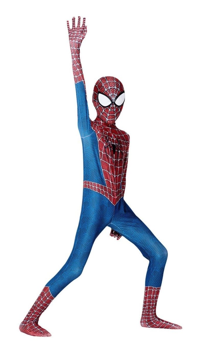 Sam Raimi Spider Man Suit Costume Spiderman Outfit For Boys and Adults