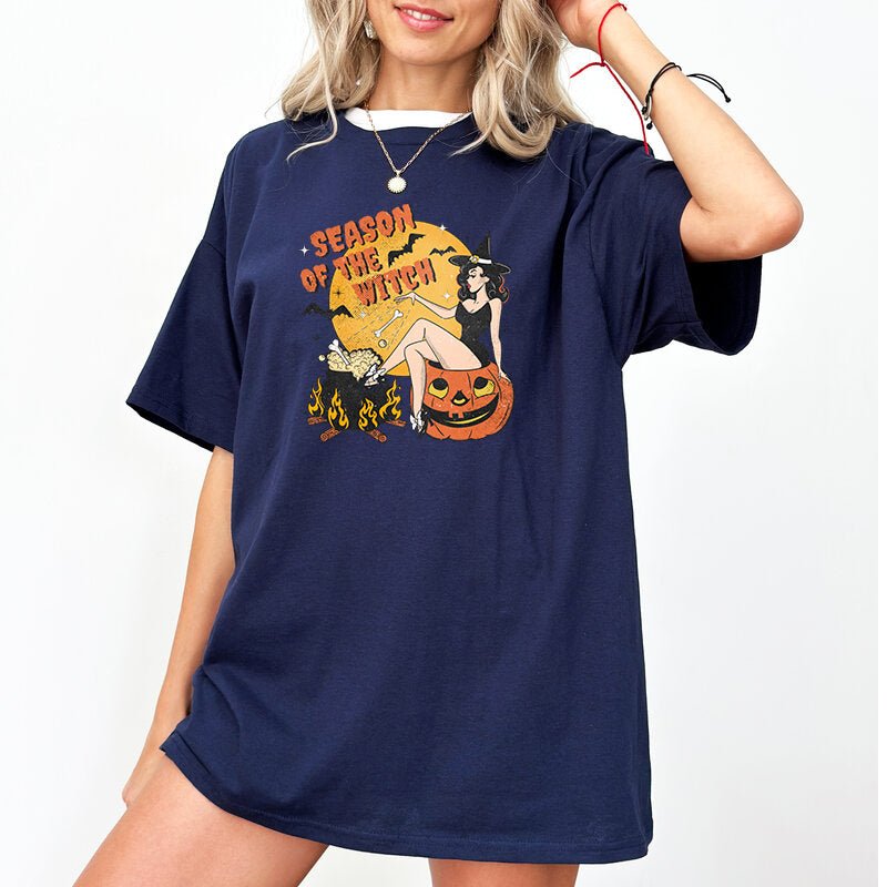 Season of the Witch Halloween T Shirt for Women