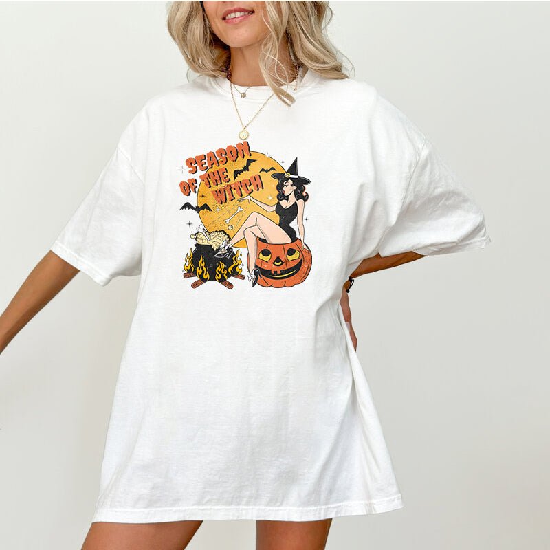 Season of the Witch Halloween T Shirt for Women