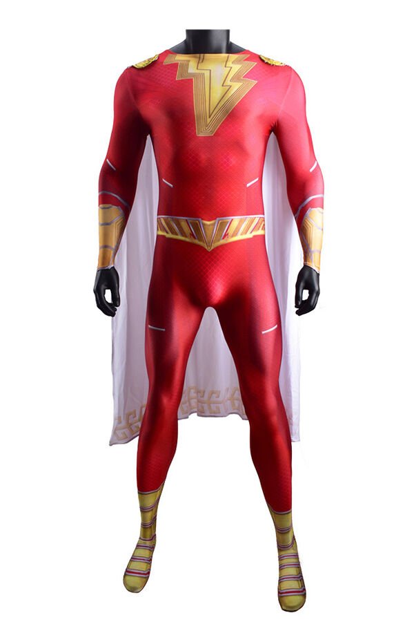 Shazam! Fury of the Gods Billy Batson Costume Kids Adults