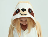 Sloth Animal Onesie Kigurumi Costume For Adults and Teenagers