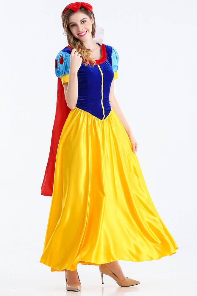 Snow White Dress Costume For Adult