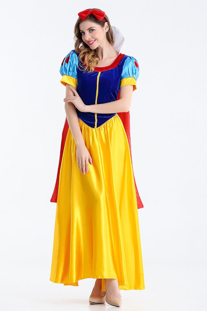 Snow White Dress Costume For Adult