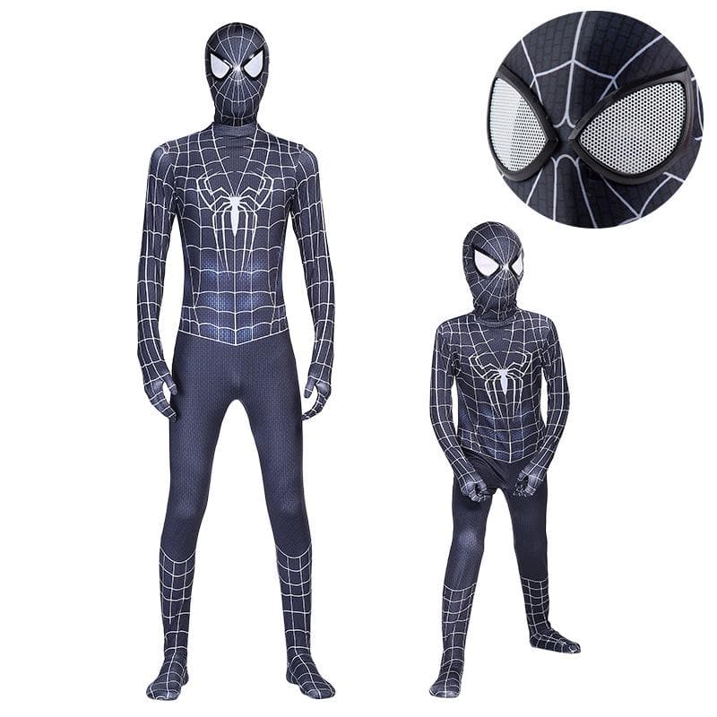 Spider - Man 3 Eddie Brock Venom Suit Costume for Boys and Men