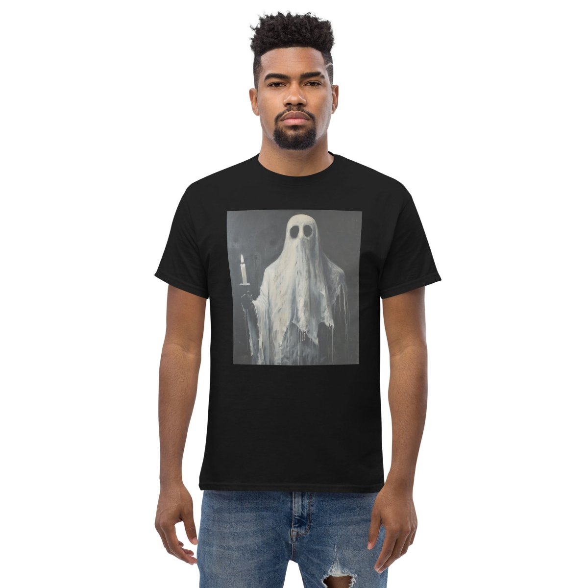 Spooky Ghost Halloween T Shirt, Unisex