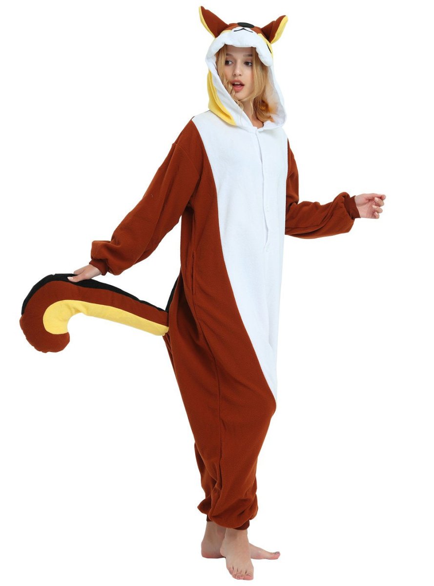 Squirrel Onesie Kigurumi Cosstume For Adults and Teenagers