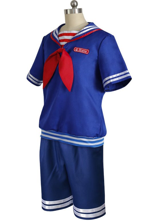 Steve Scoops Ahoy Costume For Adults. Stranger Things Halloween Costume