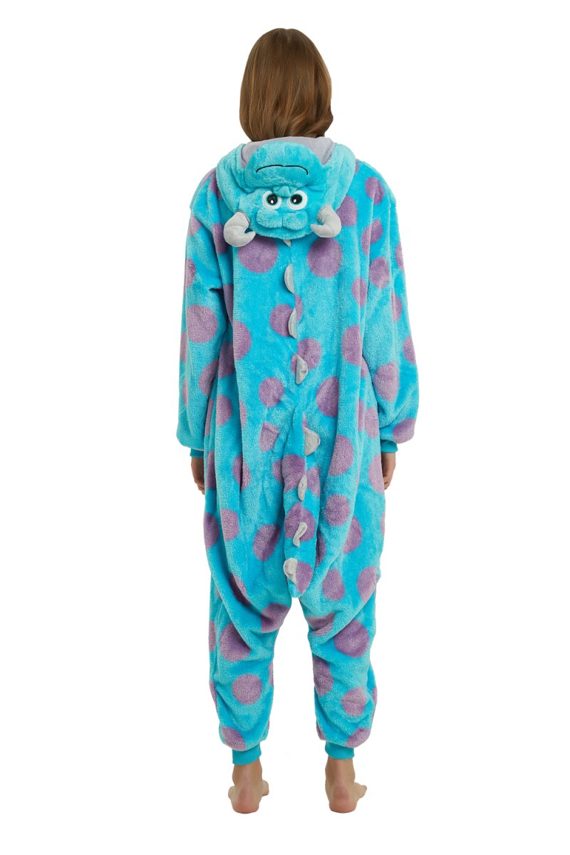 Sulley and Mike Onesie Costume for Adults