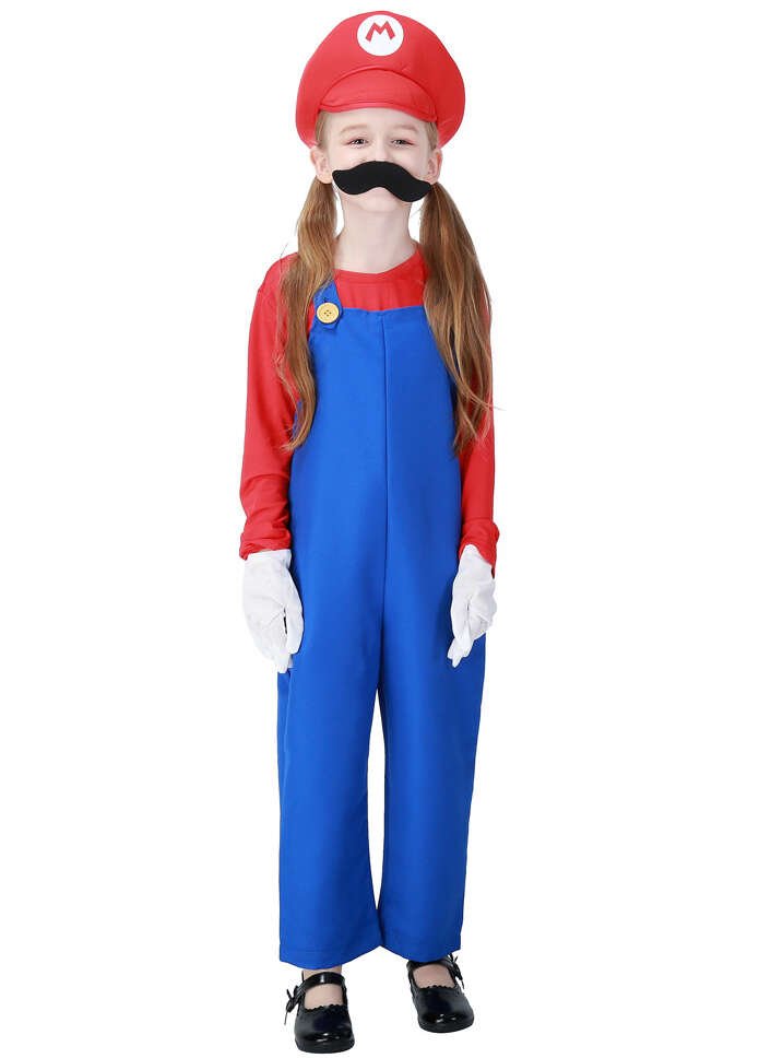 Super Mario Brothers Costume For Kids